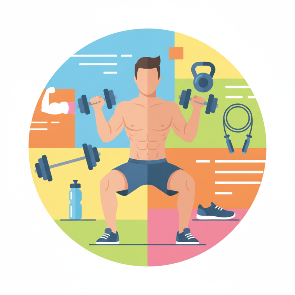 How to Lose Belly Fat for Men: A 4-Week Fat-Burning Workout Plan Without Equipment